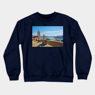 St John the Baptist Church in Baska, Croatia Crewneck Sweatshirt